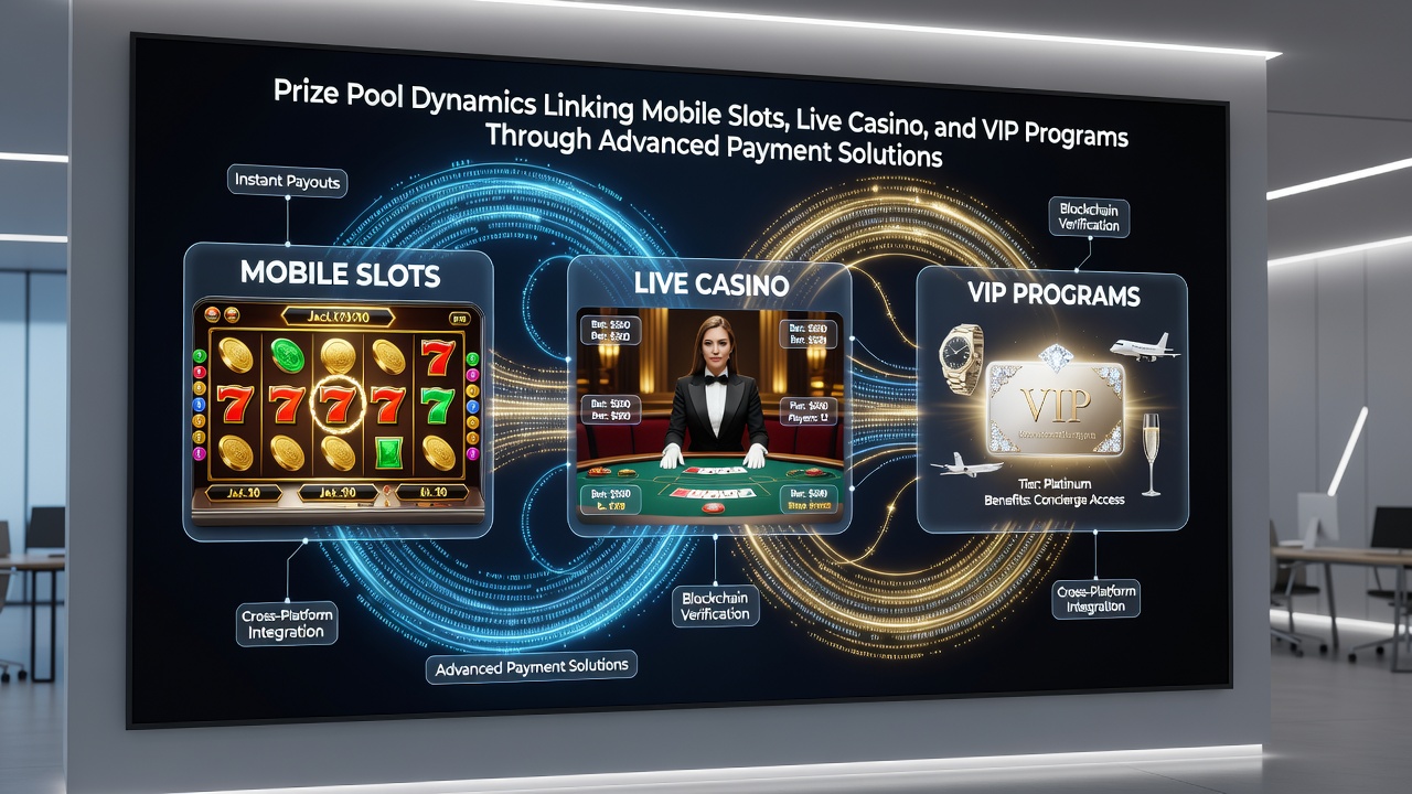 Darstellung von Live-Casino-Integration mit VIP-Zahlungssystemen
