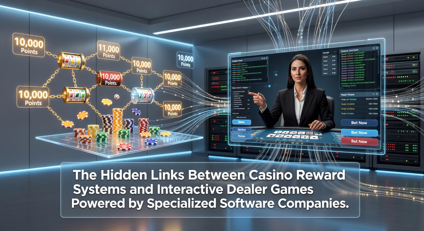 Übersicht über Casino-Belohnungssysteme und Live-Dealer-Integrationen mit Softwarelösungen