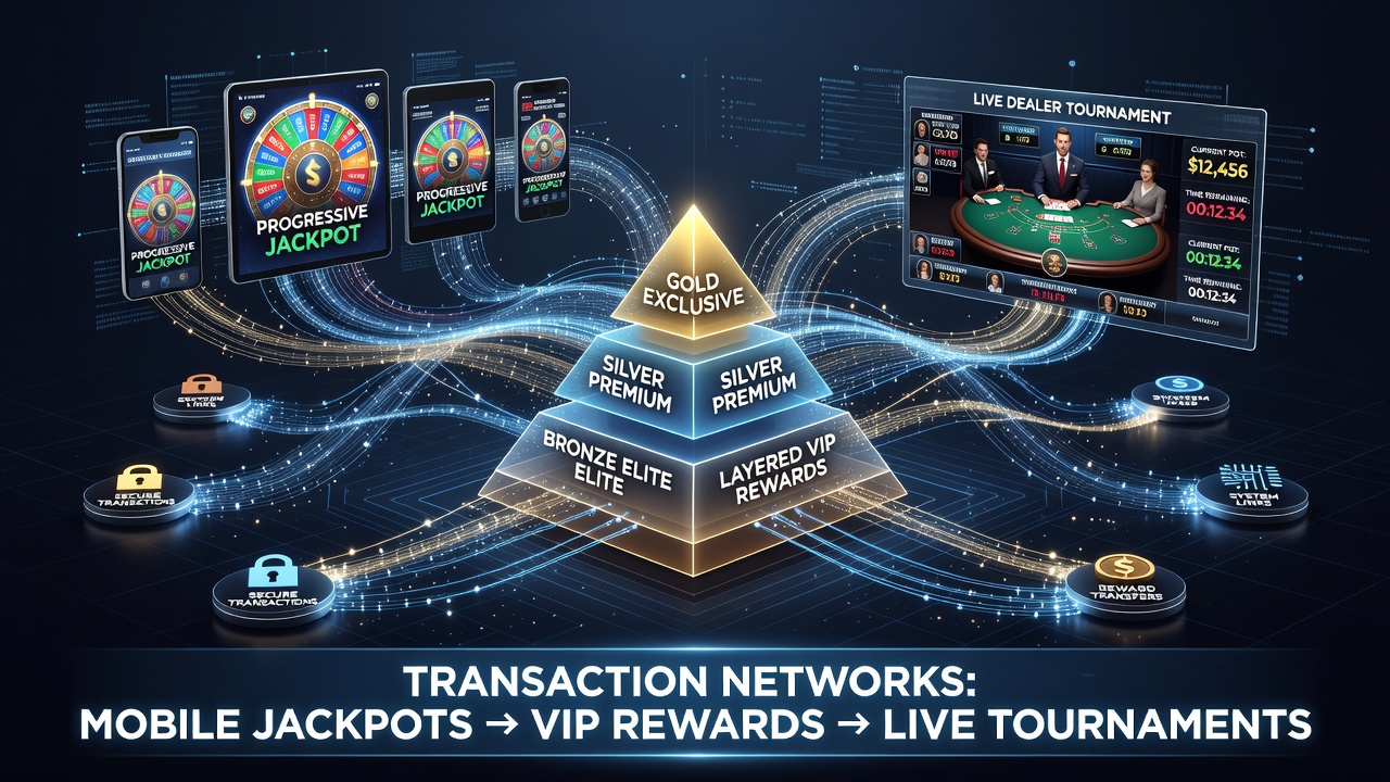Live-Dealer-Turniere mit mobilen Jackpot-Systemen und gestaffelten VIP-Rewards
