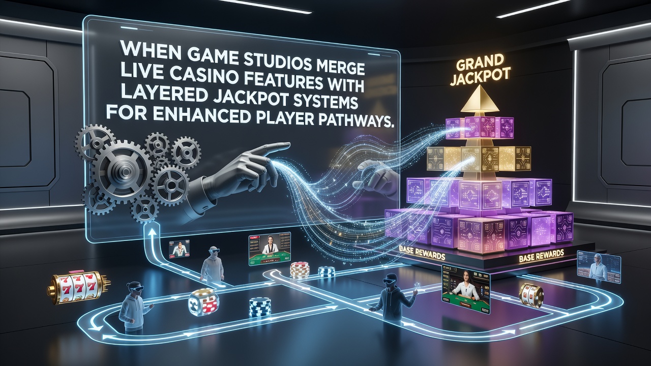 Integration von Live-Casino-Features und Jackpot-Systemen in Spielstudios